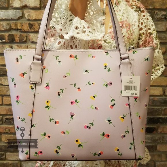Kate spade Cameron Pocket Tote LARGE ditsy FLORAL - Picture 5 of 8